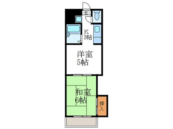 ラセットアベニュ－佃田の物件間取画像